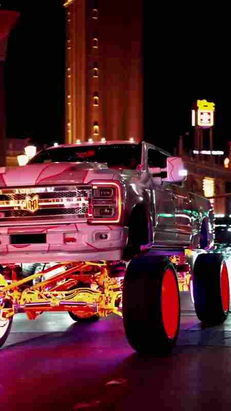 這也太酷了吧!米切爾·羅賓遜曬出自己的改裝極限升高重型皮卡