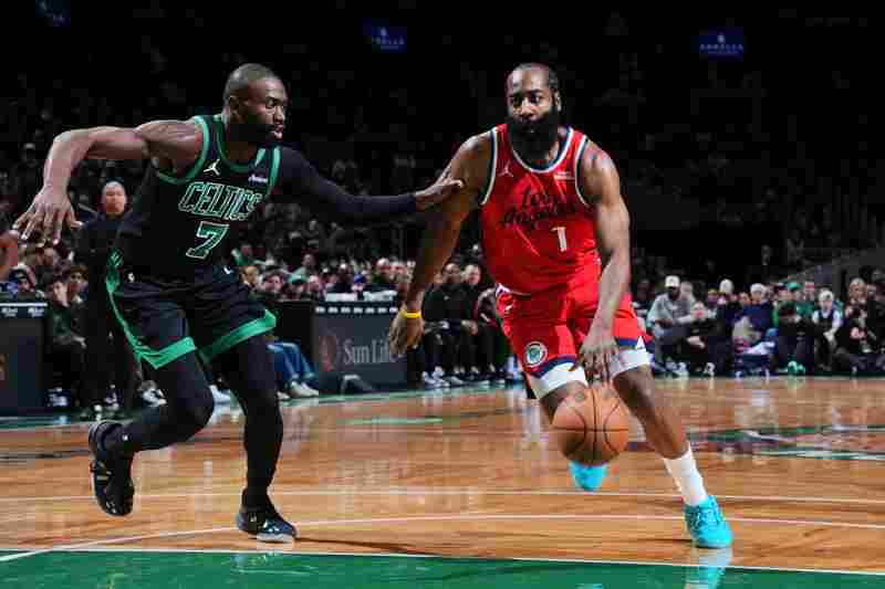 [圖]布朗33+12哈登空砍37+7+8 凱爾特人險勝快船