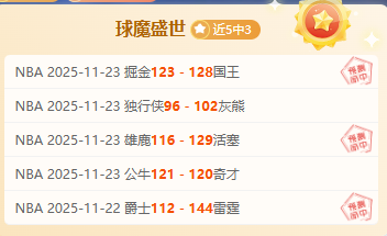 近5中3 雷霆主場復仇戰