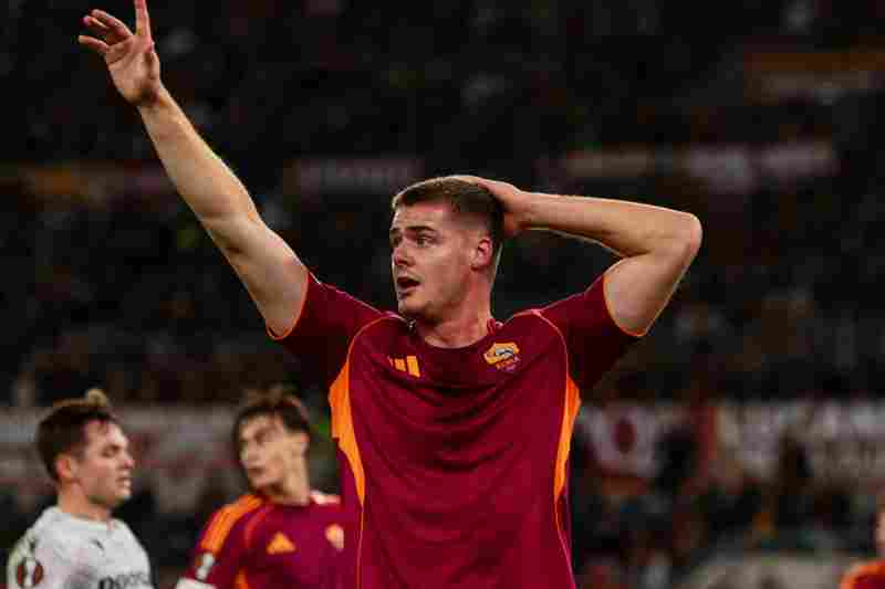 打進(jìn)加盟羅馬處子球,埃文-弗格森:等了很久,希望取得更多進(jìn)球